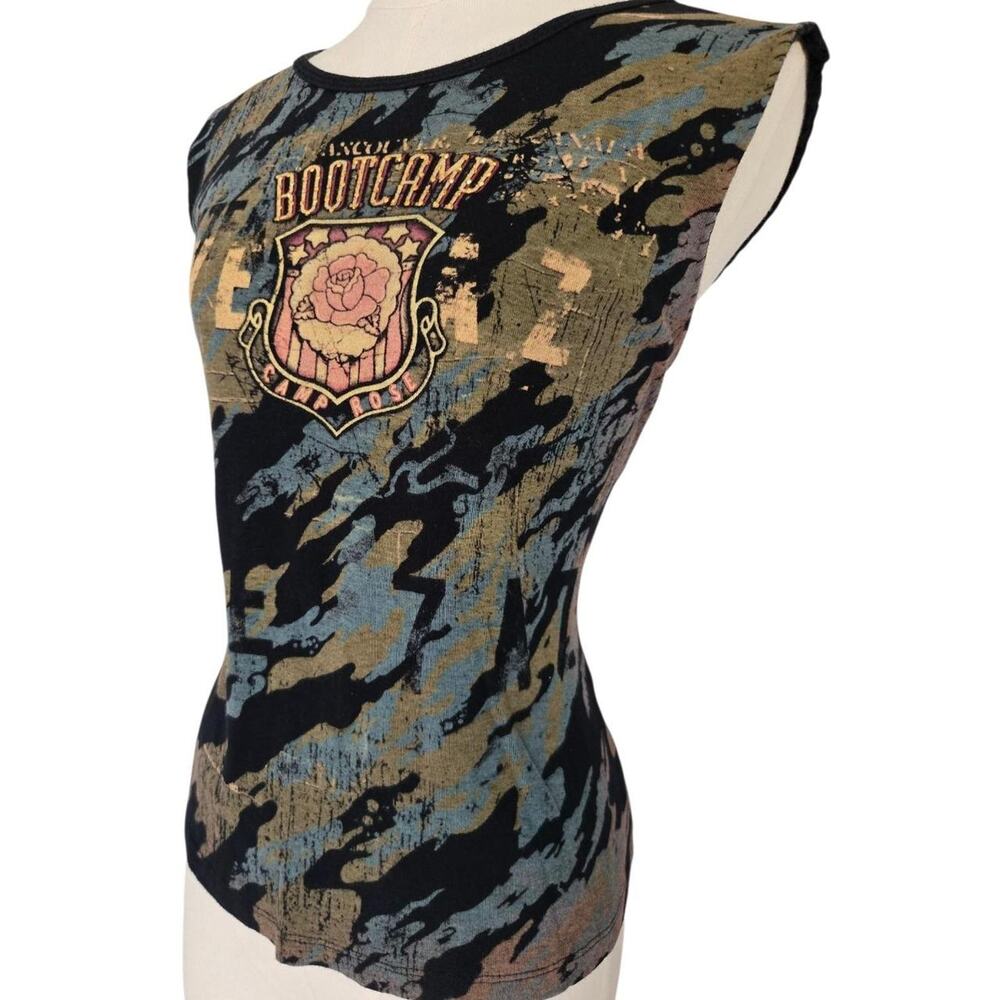 Y2k bootcamp camp rose camo